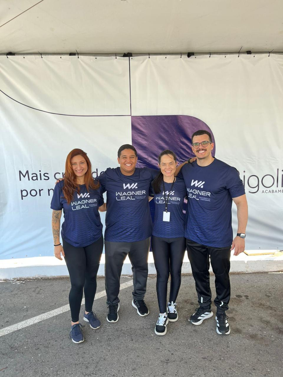 Equipe Wagner Leal em evento esportivo